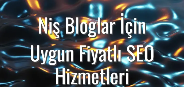 Niş Bloglar İçin Uygun Fiyatlı SEO Hizmetleri - niş bloglar için SEO hizmetleri