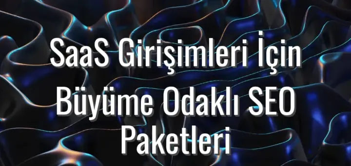 SaaS Girişimleri İçin Büyüme Odaklı SEO Paketleri - SaaS girişimleri için SEO paketleri