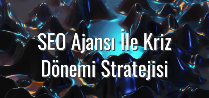 SEO Ajansı İle Kriz Dönemi Stratejisi - seo ajansı ile kriz yönetimi