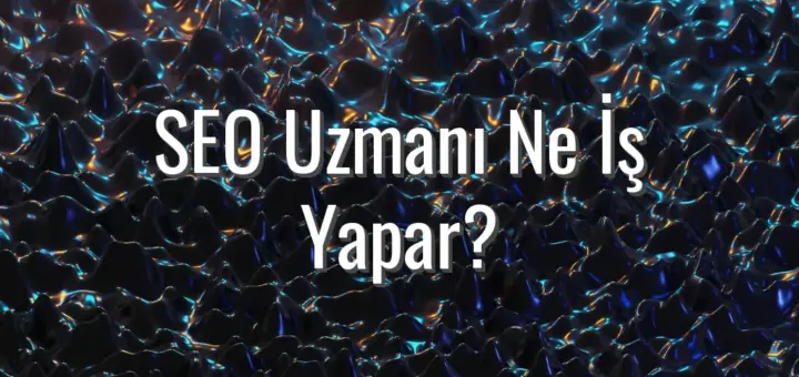 SEO Uzmanı Ne İş Yapar?