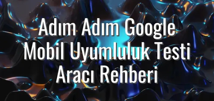 Adım Adım Google Mobil Uyumluluk Testi Aracı Rehberi