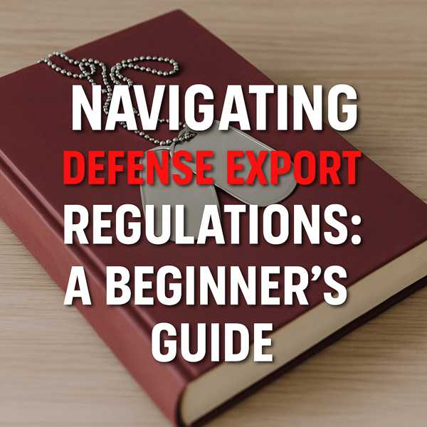 Navigating Defense Export Regulations: A Beginner’s Guide