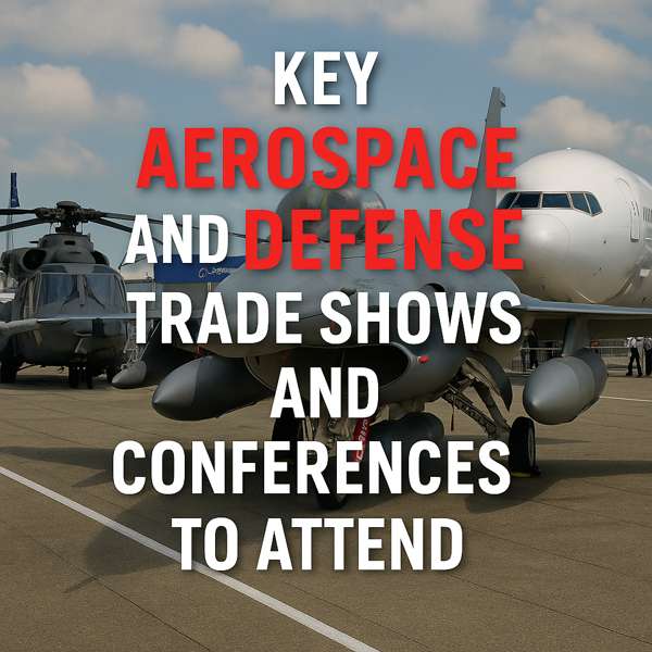 Key Aerospace and Defense Trade Shows and Conferences to Attend