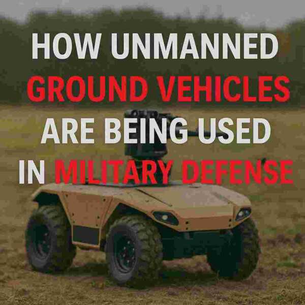 How Unmanned Ground Vehicles Are Being Used in Military Defense